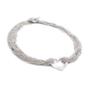 Tiffany & Co. Multi Strand Heart Choker
